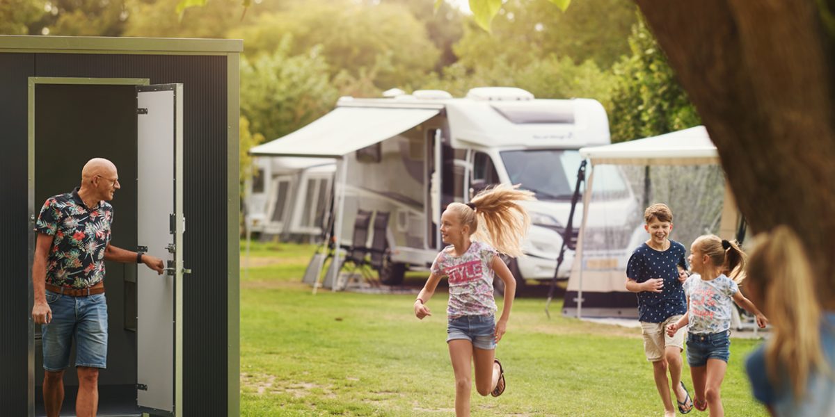 Huusq op de camping