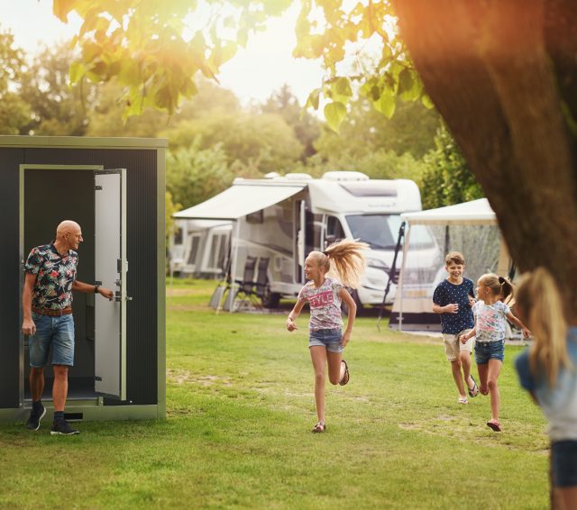 Huusq op de camping