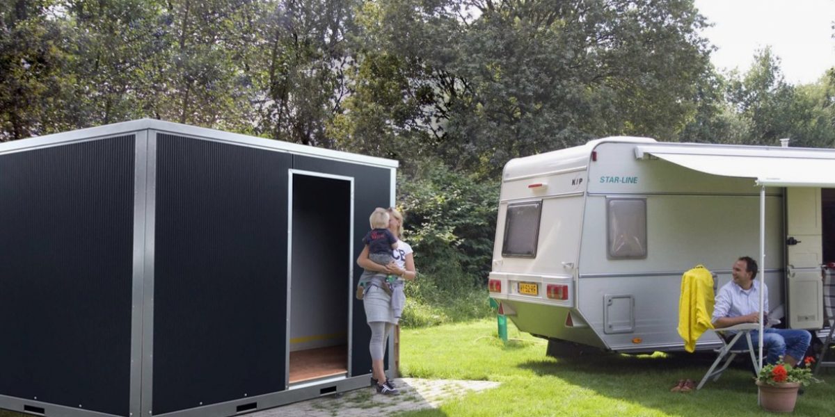 Huusq op de camping